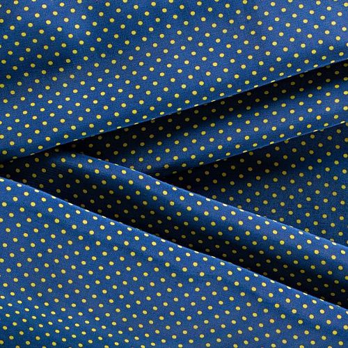 Вискоза 009-00970 синий принтованный