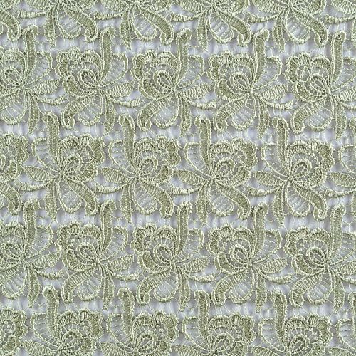 Гипюр-макраме 012-10186 фисташковый