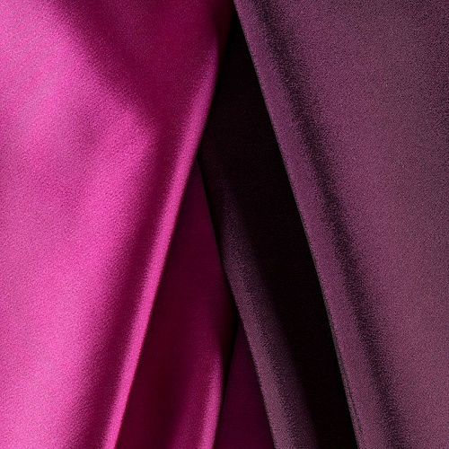 Атлас ватуссо К2-458 фуксия однотонный