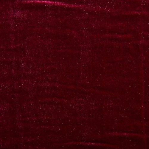 Бархат 002-04376 рубиновый однотонный