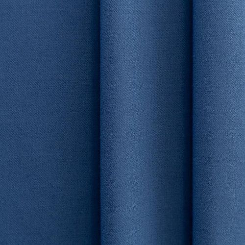 Ткань костюмная К33-412 синий однотонный