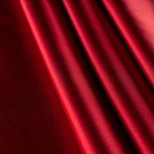 Атлас ватуссо К9-00901 бордовый однотонный