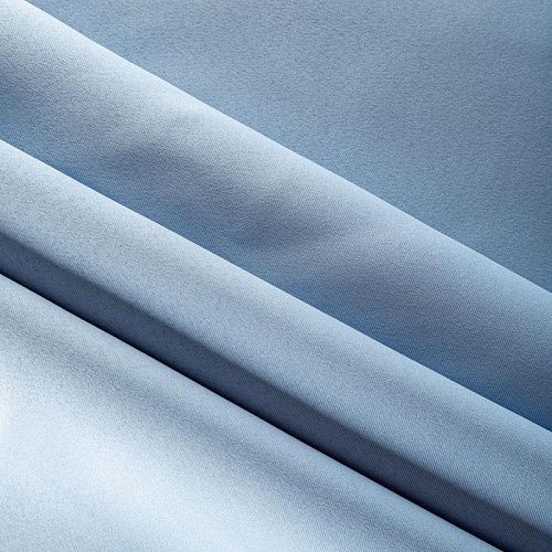 Ткань портьерная блэкаут h-295 см 10-02-01865 голубой однотонный