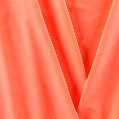 Креп-шифон 027-09981 оранжево-коралловый однотонный