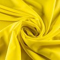 Крепдешин синтетический К22-738 желтый однотонный