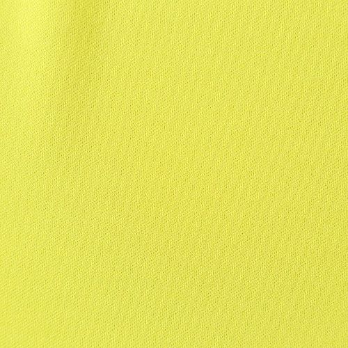 Креп 026-08050 зеленовато-желтый однотонный