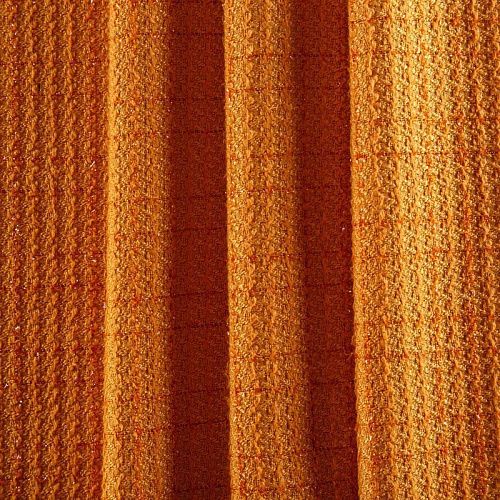 Твид шанель 052-05386 апельсиновый однотонный