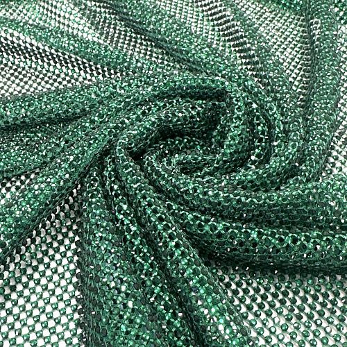 Сетка со стразами Swarovski 050-20874 изумрудный