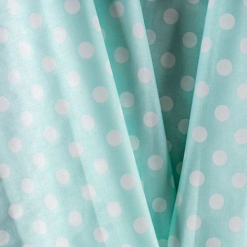 Бязь 007-00637 ментоловый принтованный