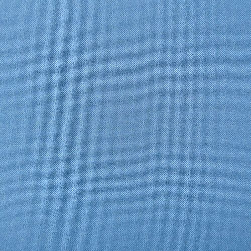 Габардин 011-07932 сине-голубой однотонный