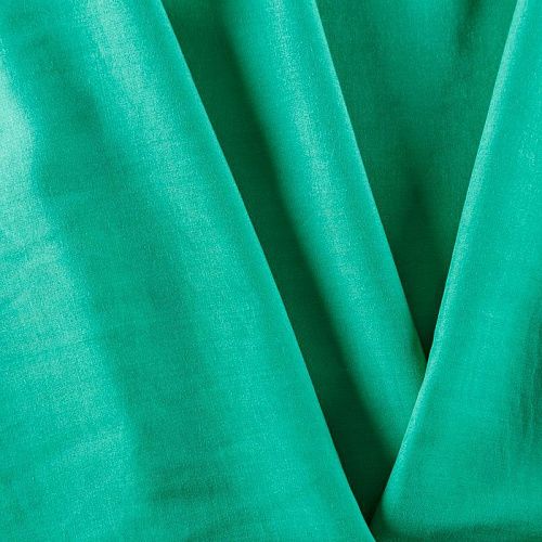 Штапель К03-1409 морской зеленый однотонный