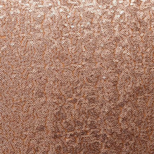 Пайетки на сетке 055-02839 молочный шоколад однотонный