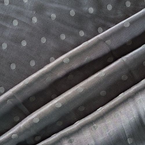 Вискоза атласная 009-04013 серый жаккардовый