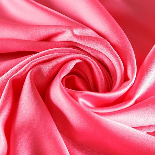 Кади креп-атлас 001-06623 розовый коралл однотонный