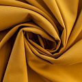 Ткань костюмная К33-463 горчичный однотонный