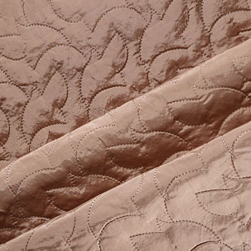 Ткань курточная 033-05347 холодный бежевый однотонный