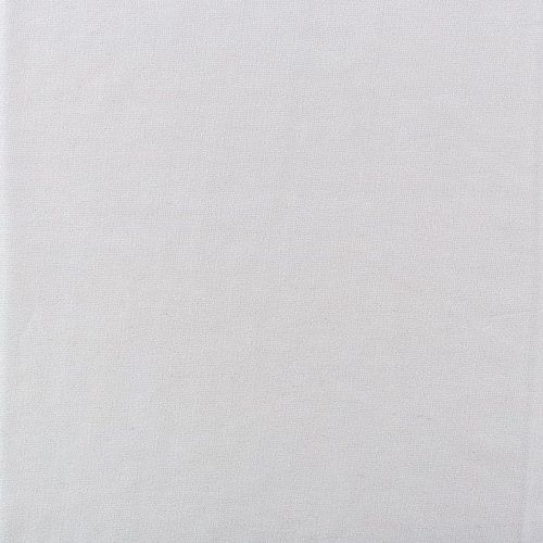 Шелк синтетический 065-01977 белый однотонный