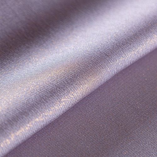 Шифон с напылением 068-09623 пыльно-лавандовый однотонный