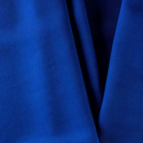 Твил-штапель К34-021 королевский синий однотонный