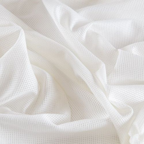 Сетка хлопковая 050-16100 молочный однотонный