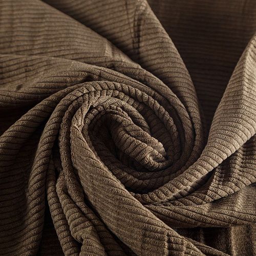 Вельвет 008-05624 хаки однотонный