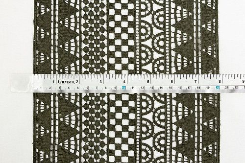 Гипюр Gamma 200 мм GGM-20001-черный