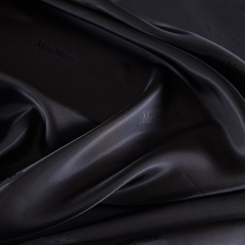 Ткань подкладочная Max Mara 045-17196 черный жаккардовый