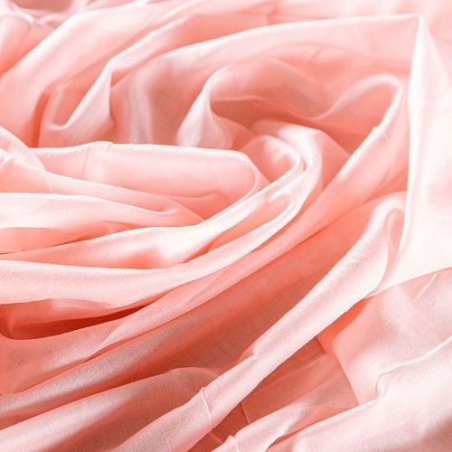 Батист 003-07833 персиково-розовый однотонный