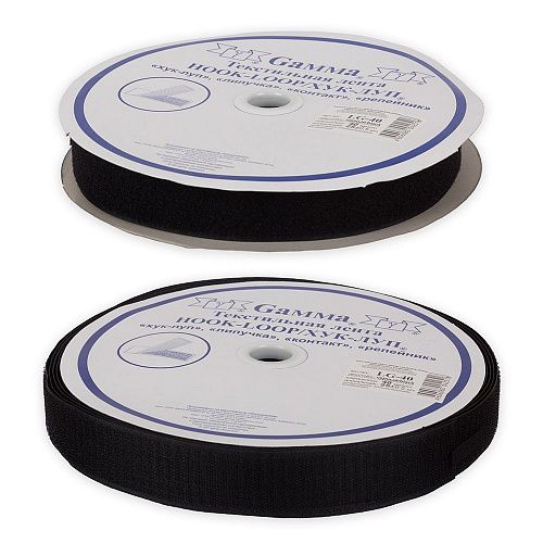 Липучка Gamma 50 мм LG-50-002 черный