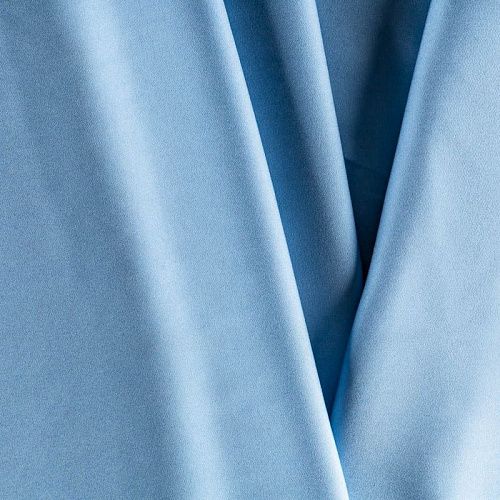 Вискоза рубашечная К33-673 голубой деним однотонный