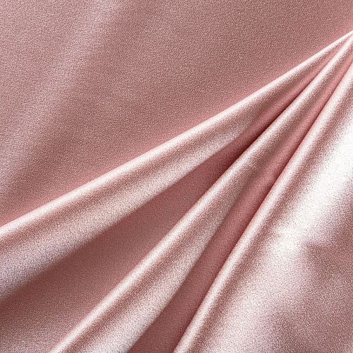 Кади креп-атлас 001-06599 розовое золото однотонный