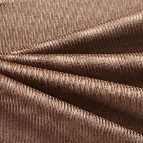 Вельвет 008-05949 кофейный однотонный