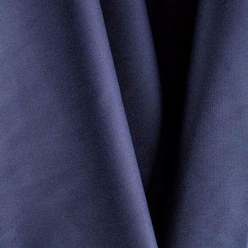 Ткань сорочечная Прима К10-004 темно-синий однотонный