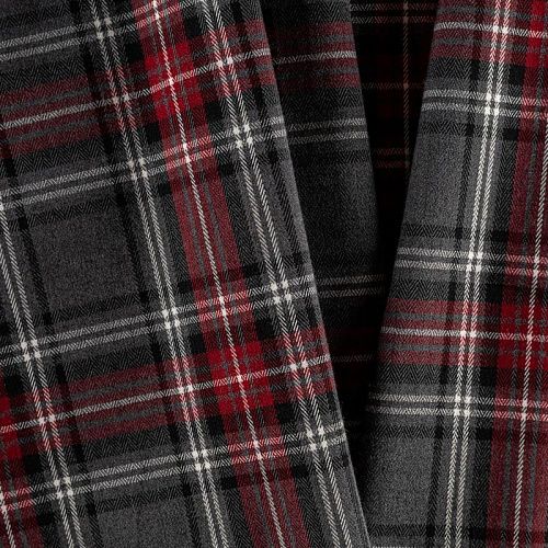 Ткань костюмная К19-096 серый принтованный