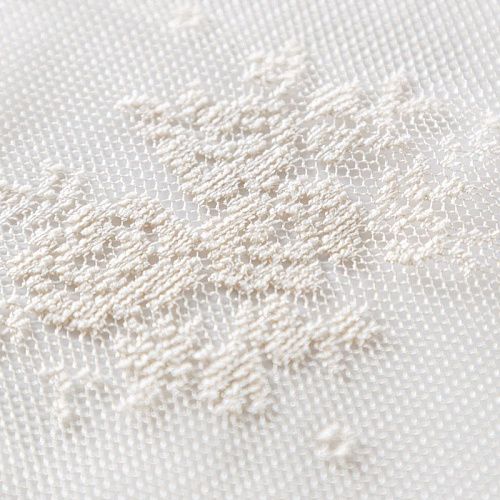 Тюль жаккардовый h-285 см 08-01-00253 бежевый