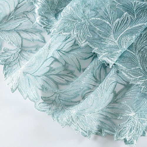 Гипюр 012-05440 мятно-бирюзовый