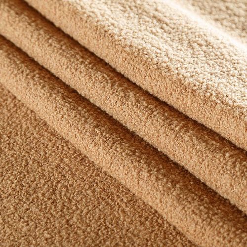 Букле 006-06207 бежевый однотонный