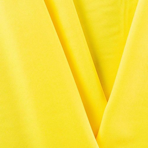 Габардин 011-01936 желтый однотонный