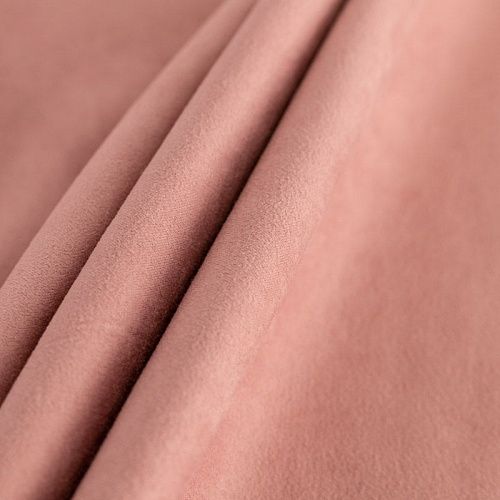 Замша портьерная h-300 см 500-02-119 старо-розовый однотонный