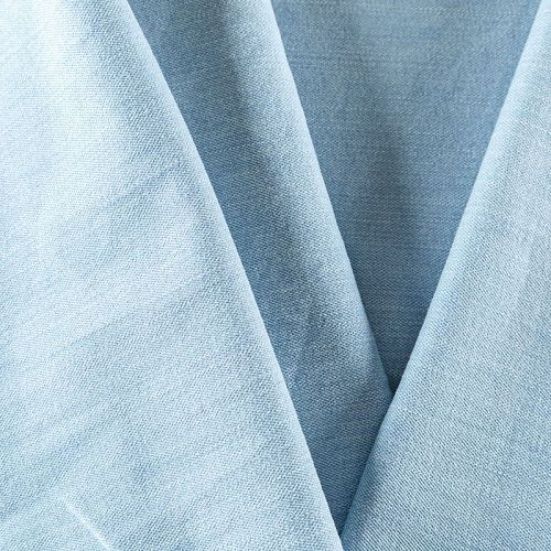 Джинс 015-08116 выбеленный голубой однотонный