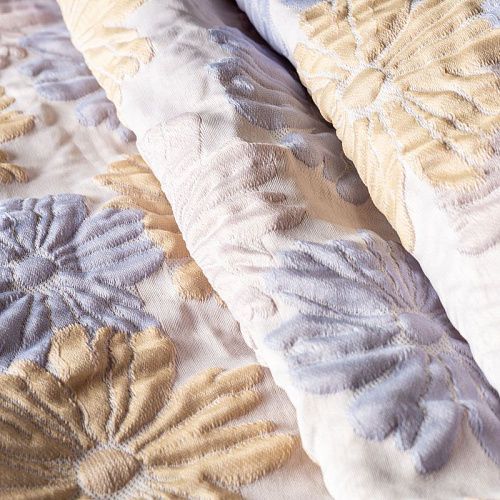 Жаккард К12-365 молочно-голубой