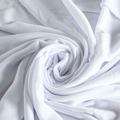 Бархат 002-04367 белый однотонный