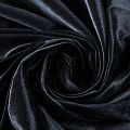 Бархат 002-08093 черный однотонный