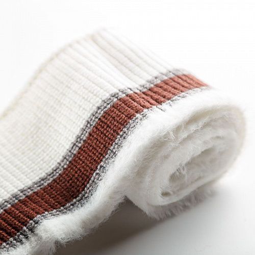 Подвяз с люрексом 8х70 см 573527 серый/белый/коричневый