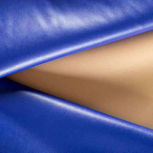 Экокожа К03-922 васильковый однотонный