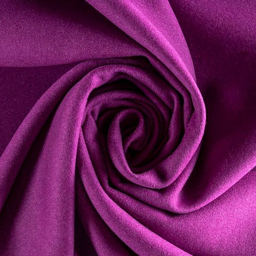 Кашемир К22-190 императорский пурпурный однотонный