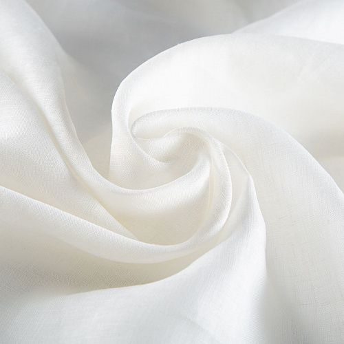 Лен-вискоза 035-20230 молочный однотонный