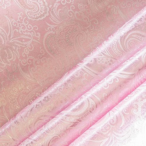 Жаккард с люрексом 017-03941 розовый